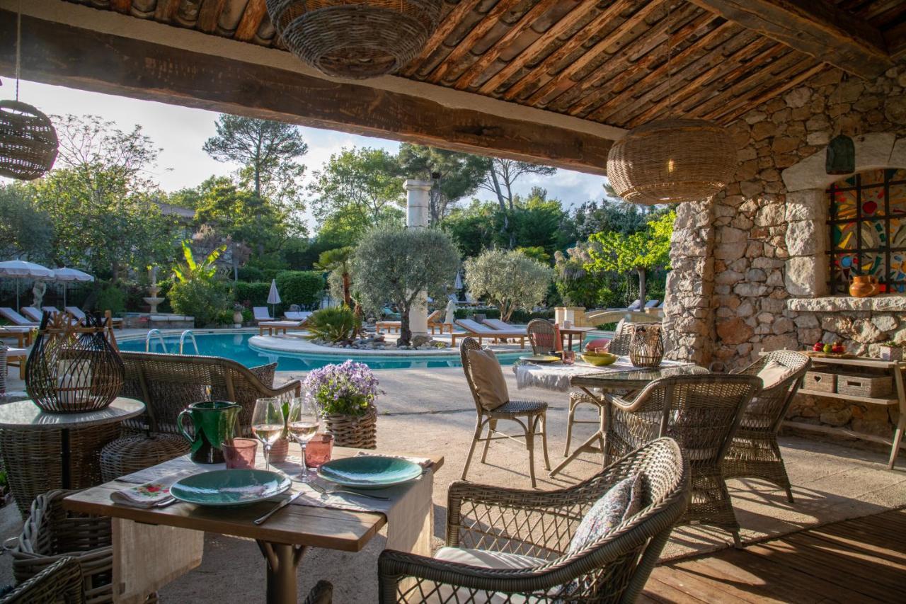 Hotel Les Messugues Saint-Paul-de-Vence Exteriér fotografie